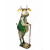 Krowa z grabiami Figurka metalowa z recyclingu XL 51cm